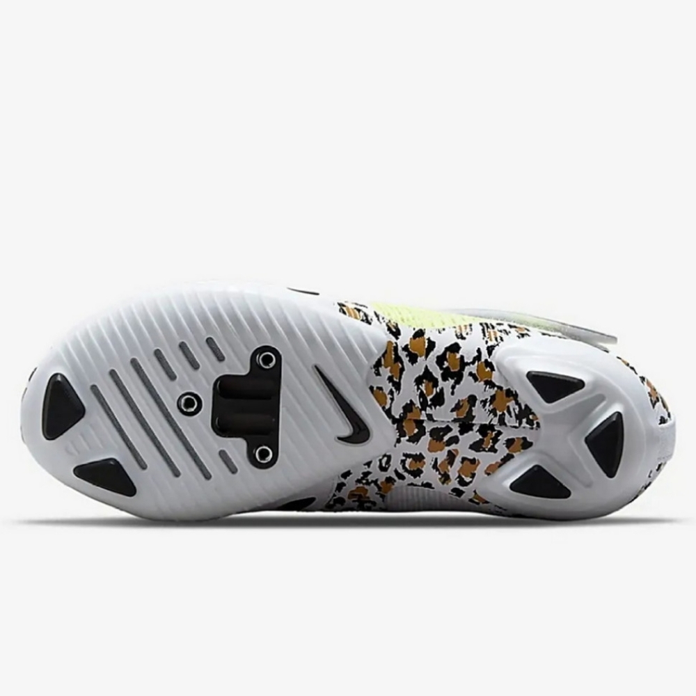 NIKE SuperRep Cycle Indoor Animal Print Cycling Shoes Womens 6.5 - Picture 3 of 8